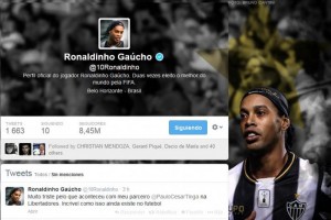 Ronaldinho Gaucho dio palabras de apoyo a su compatriota 