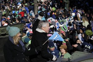 Seattle festeja con todo la obtencin del primer ttulo de su equipo