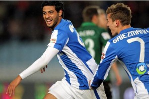 Carlos Vela y Antoine Griezmann son la octava pareja con ms goles en el futbol europeo.