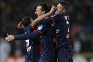 Zlatan Ibrahimovic anot� los goles del triunfo