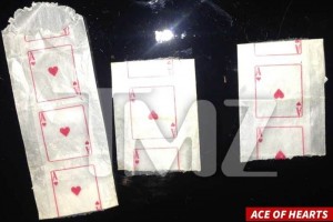 La pgina TMZ public una imagen de los sobres de Ace of Hearts