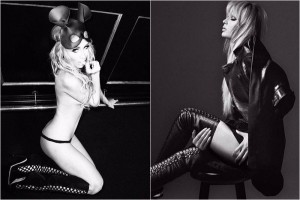 Pos� con muy poca ropa