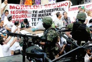 Repuntan extorsin y plagios en Morelos