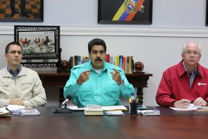 Nicols Maduro anunci ayer en cadena de radio y televisin que se iniciara el proceso de retirar d
