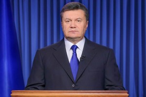 El presidente de Ucrania Viktor Yanukovych culp a la oposicin por los hechos de violencia que caus