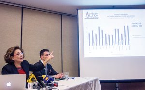 Resultados contra secuestro, en 6 meses, dice Osorio a ONG