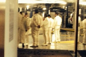 El mariachi tocando en el Senado por la celebraci�n de La Candelaria