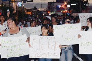 Arman protestas en rechazo a detencin del narcotraficante
