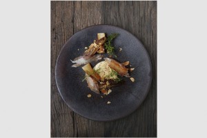 Fotograf�a facilitada por el chef franc�s Bertrand Gr�baut de uno de los platos de su restaurante 