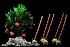 CREATIVIDAD. Comer en Funky Gourmet es una experiencia para los sentidos, pues en un solo bocado se puede sentir