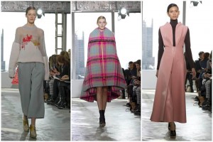 Josep Font vuelve a deslumbrar en Nueva York El diseador volvi a apostar por unas modelos atrapadas en poderosas estructuras