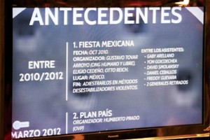 Conspiracin se incuba en Mxico, acusa Venezuela Venezuela dio nombres de presuntos opositores al rgimen que acudieron a la que llamaron