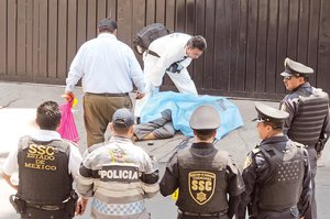 Asesinan a mujer en calles de la delegaci�n �lvaro Obreg�n