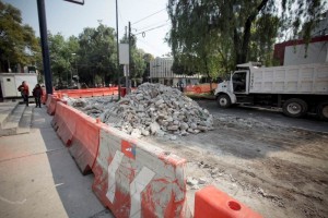 Material triturado de Masaryk ser reciclado La AEP inform que los trabajos de restauracin se encuentran en la ltima fase