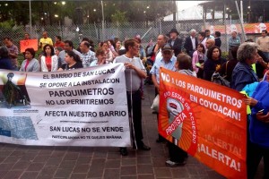 Negociarn con vecinos de Coyoacn por parqumetros El secretario de Gobierno capitalino, Hctor Serrano Corts, exhort a los inconformes a evitar conf