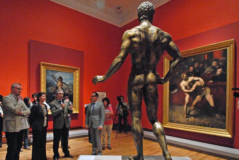 Munal reflexiona sobre desnudo masculino en el arte Por primera vez, la plstica mexicana comparte el espacio expositivo con artistas como Thodore Geri