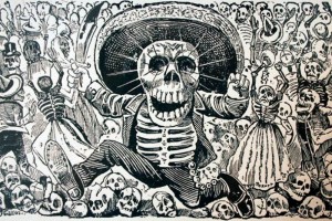 Sobre sus calaveras hizo nfasis en que eran creadas para la temporada de Da de Muertos, por lo que