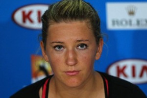Victoria Azarenka EST� EN DUDA.