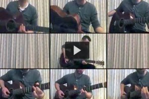 <b>Video.</b> El himno de la 'Champions', en guitarra Paul Quinn realiz nueve grabaciones distintas para presentar la meloda.