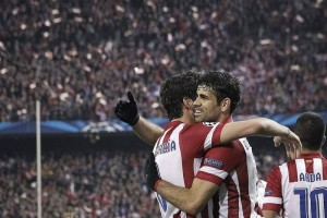 Diego Costa anot� tres de los cinco goles de la eliminatoria para el Atl�tico