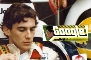 Google homenajea a Ayrton Senna con un 'doodle' El doodle ser visto por un billn de personas, que usan el buscador.