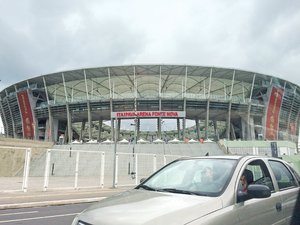 <b>Brasil 2014.</b> Arena Fonte Nova de Salvador: coloso de Bah�a