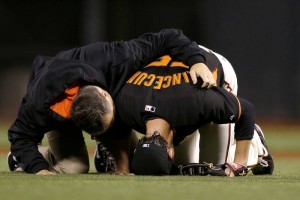 Tras el golpe, Lincecum estar�a listo para volver pronto.