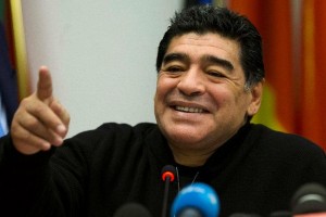 Maradona considera que si llegara una buena oferta, Messi podr�a salir del Barcelona.