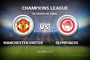 Man United busca la remontada; Olympiacos, la sorpresa.