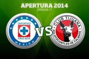 Cruz Azul vs Xolos, en duelo en el estadio Azul del torneo Clausura 2014.