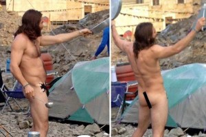 Actor luce su trasero en filmacin Gyllenhaal filma en Roma