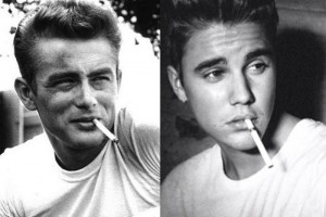 Bieber aclar que l no fuma ... cigarrillos