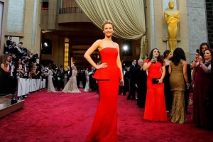 Jennifer Lawrence, en la alfombra roja