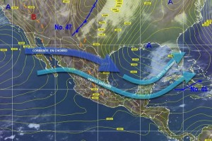 El nuevo frente fr�o 47 ingresar� durante las pr�ximas horas sobre el norte del estado de Sonora y C