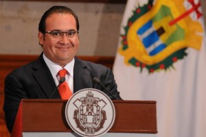 El gobernador de Veracruz, Javier Duarte