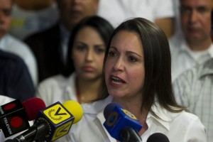 Corina Machado afirm que ante los sucesos que se presentan en su pas 