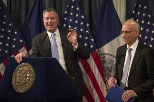 e Blasio renov su compromiso para que Nueva York sea ms accesible y crear oportunidades a los mill