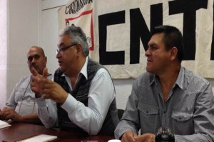 Integrantes de la CNTE informaron que reforzarn el plantn en el Monumento a la Revolucin y realiz
