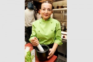 La cocinera mexicana Rita Snchez comenta que aunque se conozca y valore mucho ms la cocina mexican