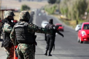 Elementos de la Marina realizan recorridos de vigilancia en el estado de M�xico