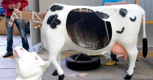 <b>Proyecto UNAM.</b> Vacas mecatrnicas para mejorar el aprendizaje <b>Proyecto UNAM.</b> Vacas mecatrnicas para mejorar el aprendizaje