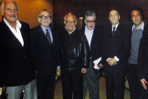 Carlos Fuentes, Gabriel García Márquez, Carlos Monsiváis, José Emilio Pacheco, José Saramago y 