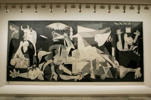Picasso pint en Pars una de sus obras ms famosas