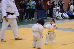<b>Video.</b> El tierno combate de judo entre dos pequeas El deporte en su estado ms puro.