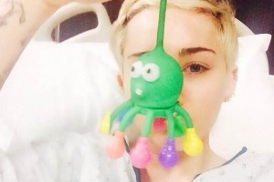 Ella misma comparti una foto desde el hospital