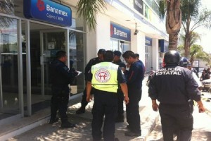 El pasado 26 de marzo tambi�n fue asaltada una sucursal de Banamex en Oaxaca