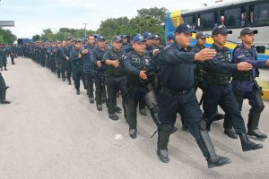 Los policas municipales fueron puestos a disposicin de las autoridades y trasladados a las instala