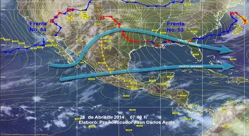 Las lluvias estar�n acompa�adas de tormentas el�ctricas