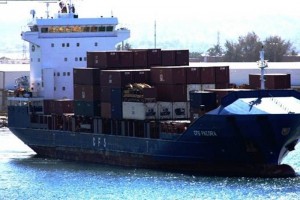 El contenedor lleg� a bordo de la embarcaci�n CFS Pacora, de bandera de Jamaica, aunque se especula 