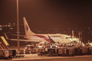 El vuelo MH192 circund repetidas veces el aeropuerto de Kuala Lumpur antes de realizar su eventual 